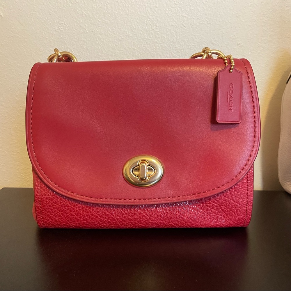 Red Coach Purse